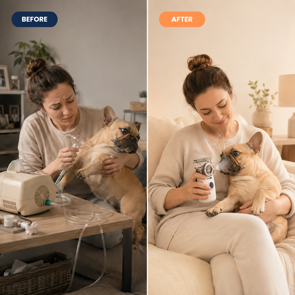 MistBuddy™ Dog Nebulizer