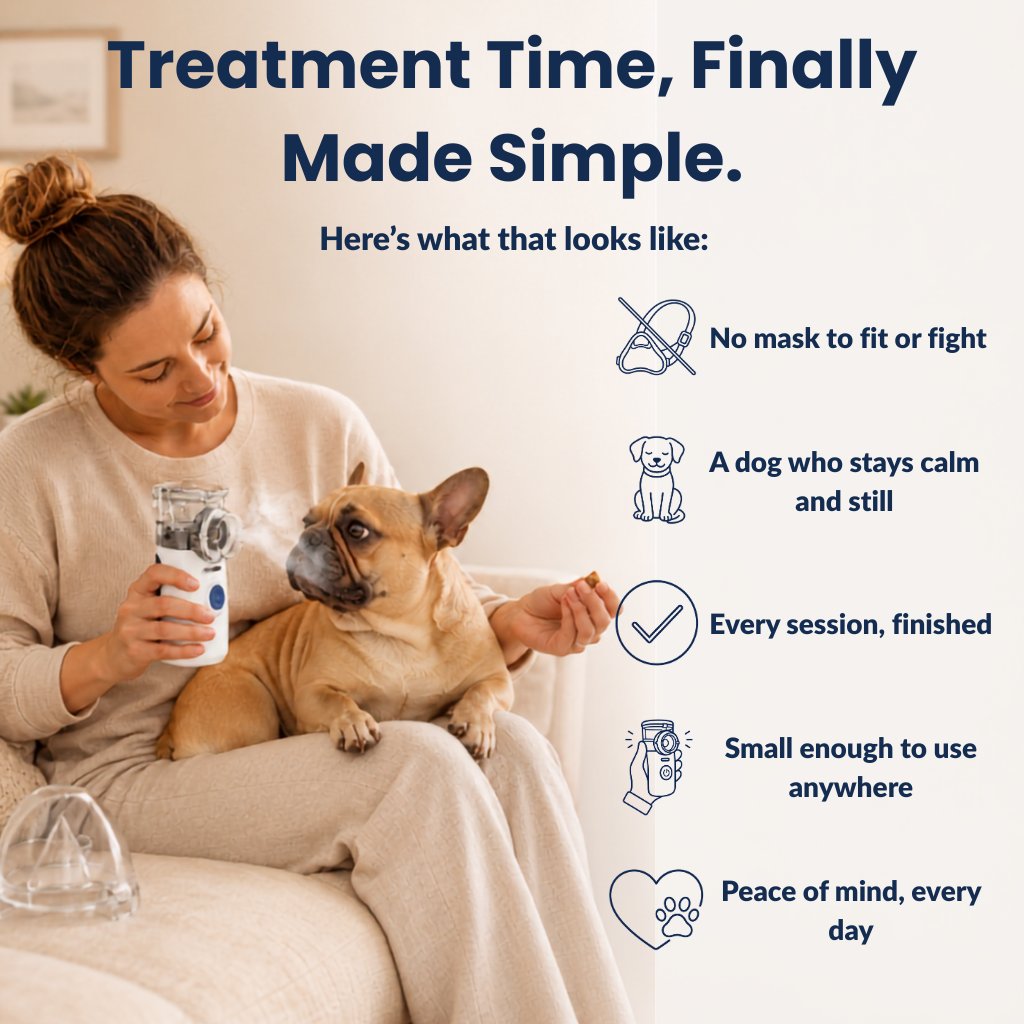 MistBuddy™ Dog Nebulizer