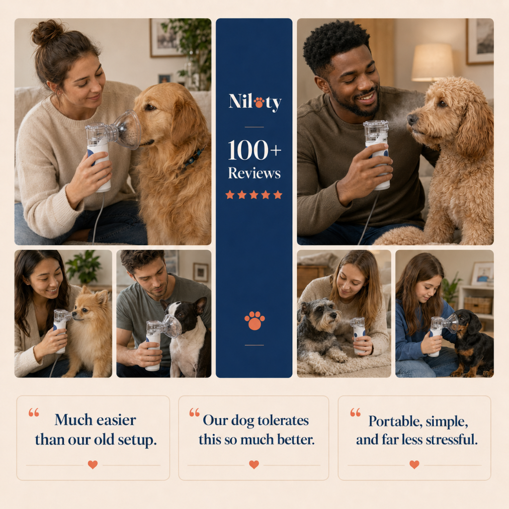 MistBuddy™ Dog Nebulizer